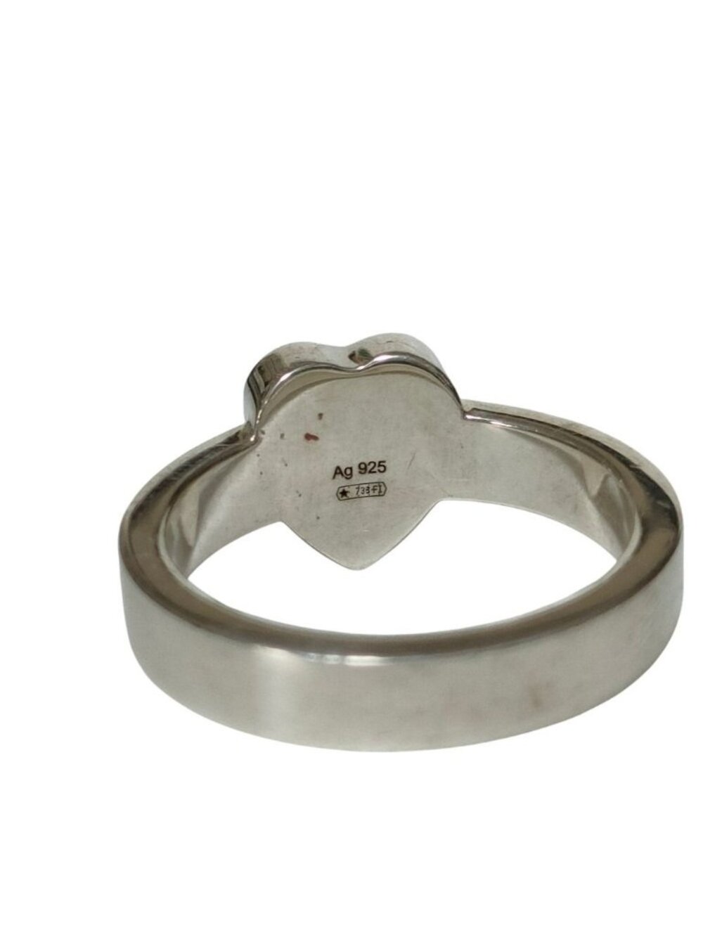 Gucci Heart Mark Ring Silver - Picture 6 of 10